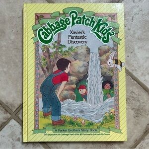 Cabbage Patch Kids Xavier’s Fantastic Discovery A Parker Brothers Story Book ‘84